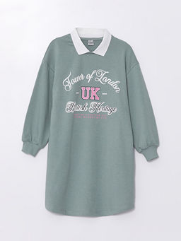 Polo Yaka K?z ?ocuk Elbise