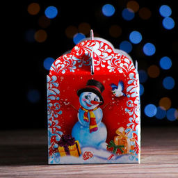 Цена за 10 шт. Подарочная коробка С Новым Годом 22,5 х 10 х 10 см, - Simaland фото 3