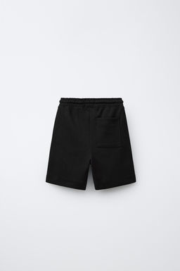 BERMUDA FELPA COMFORT / Negro - Zara фото 2