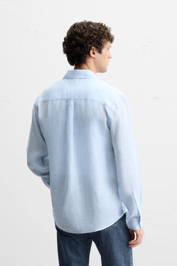 100% LINEN SHIRT - Zara фото 19