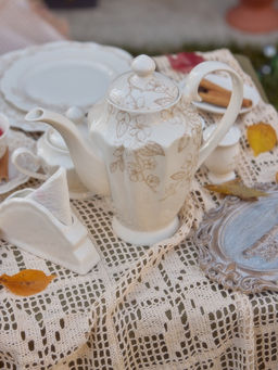 Заварочный чайник SL Home «Аманде», 1.5 л, 27.5×14×24 см, фарфор, белый