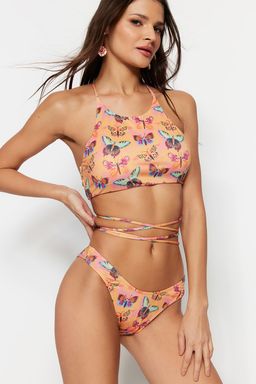 TRENDYOLMILLA Kelebek Desenli Normal Paca Bikini Alt? TBESS23BA00050 фото 2