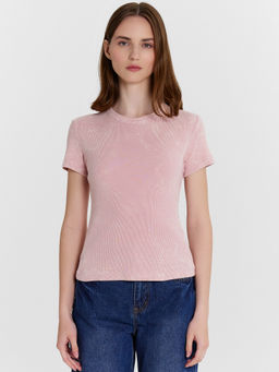 Футболка женская розовая