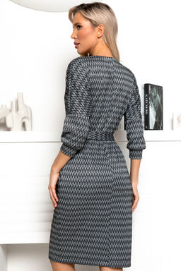 Платье Open Style 6078 серый