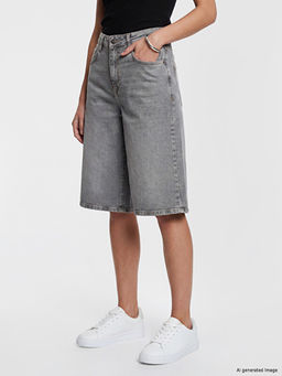 Bermuda Fit Kad?n Jean ?ort