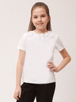 Блузка белый 181231101а - Nota bene фото 24