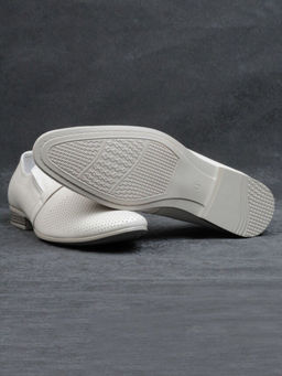 C202-1 WHITE Полуботинки мужские (натуральная кожа)