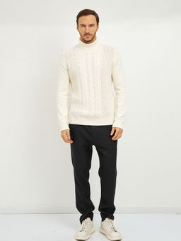 водолазка мужская из хлопка с косами - Glenfield фото 2