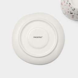 Набор чайный фарфоровый Magistro Terazzo, 4 предмета: 2 чашки 150 мл, 2 блюдца d=12,5 см фото 9