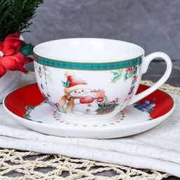 Чайный набор 12 предметов 250 мл / 17-113# /уп 6/ Новый год - Галеонтрейд фото 3