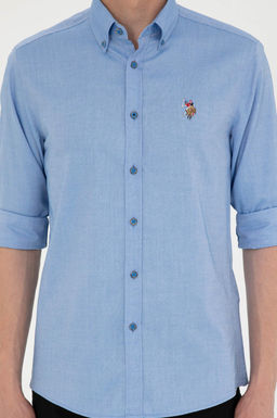 U. S. Polo Assn / Мужская базовая рубашка Saks с длинным рукавом - U.s. polo assn фото 13