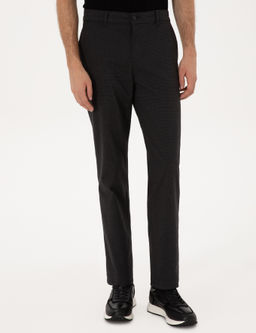 Antrasit Regular Fit Kanvas Pantolon - Pierre cardin фото 2