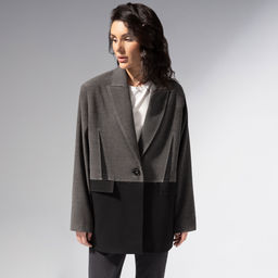 Жакет с контрастными швами, Решительный ход - Charutti фото 7