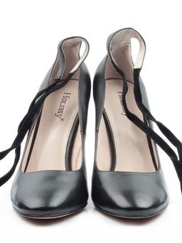 06-V-889 BLACK Туфли женские (натуральная кожа) - Фабричный китай фото 8