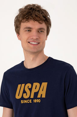 Erkek Regular Fit Bisiklet Yaka Lacivert Ti__rt Sepette S_rpriz _ndirim - U.s. polo assn фото 2