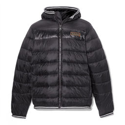 Куртка Timberland Jacket Hooded Mid Weight черная