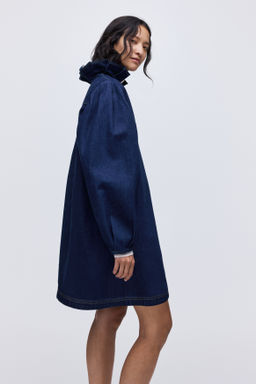 Vestido en denim con cuello de volante - H&m фото 2