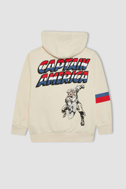 Толстовка с капюшоном Marvel Avengers для мальчиков - Defacto фото 10