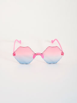 Цена за 2 шт. Карнавальные очки «Губы» градиент, цвета МИКС