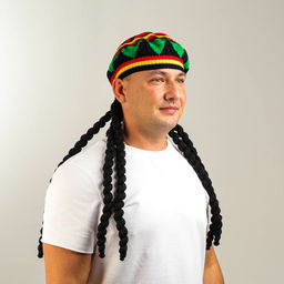 Карнавальная шапка «Косички» р-р 56-58