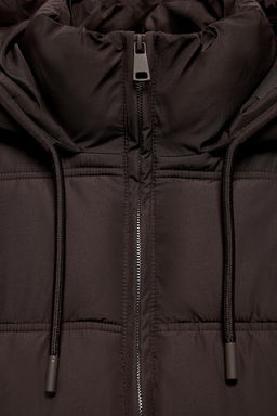 WATER AND WIND PROTECTION SHORT PUFFER ANORAK - Zara фото 26