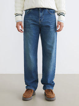 Baggy Fit Erkek Jean Pantolon