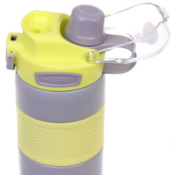 Термос 800мл "Фитнесс", цвет серый