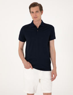 Lacivert Slim Fit Ti__rt