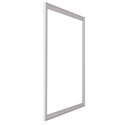 Рама для картин (зеркал) 40×50×2.6 см, пластиковая, Calligrata 6429, белая-золотая