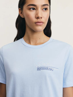 Базовая футболка с вышивкой / Zarina  фото 7