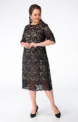 Великолепное кружевное платье А-силуэта - Ckc collections фото 2