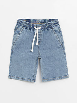 Beli Lastikli Erkek ?ocuk Jean ?ort