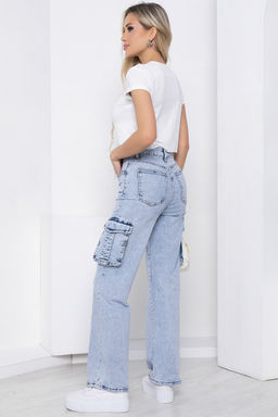 Джинсы Артемиса (голубые) Б8608 - Lt collection фото 6