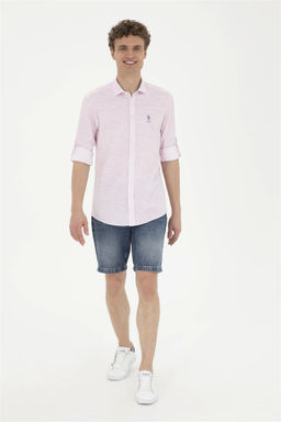 U. S. Polo Assn / Мужская рубашка с длинным рукавом Magnolia - U.s. polo assn фото 4