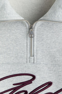 Sudadera con media cremallera Relaxed Fit - H&m фото 7