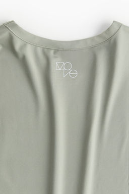 Top de deporte cropped en DryMove - H&m фото 7