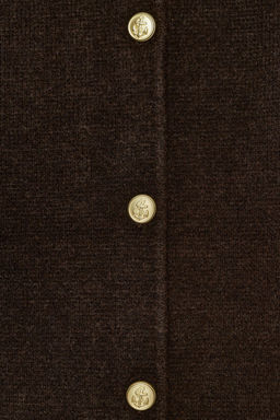 CARDIGAN WITH FAUX FUR COLLAR - Zara фото 7