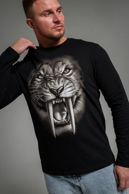 8514/1 Футболка с длинным рукавом мужская