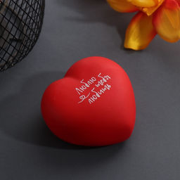 Фигурка светящаяся RISALUX Сердце. Люблю тебя любить, LED-ночник, 2хLR44, 7?7?3.5 см