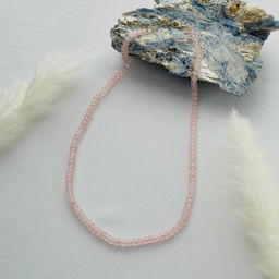 Бусы из Розового кварца 45 см +