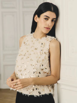 Топ из перьев / Zarina