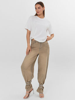 Футболка женская белая с надписью Игристая - Mark formelle фото 5