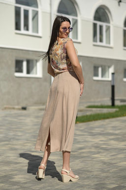 Платье 70% лен+30% вискоза