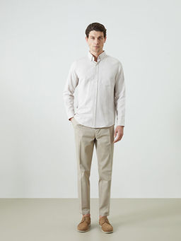 Regular Fit Uzun Kollu Arm?rl? Erkek G?mlek