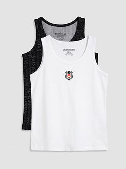 Be?ikta? Bask?l? Erkek ?ocuk Atlet 2li