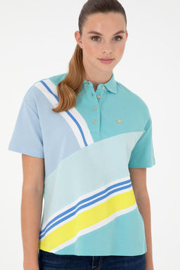 Женская мятная футболка Неожиданная скидка в корзине - U.s. polo assn фото 3