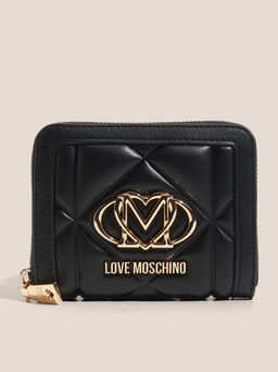 Женский кошелёк LOVE MOSCHINO SLG EMBOSSED Q Артикул 4561396, черный