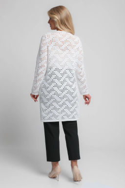 Кардиган С 1539/белый