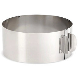 Кулинарная форма круглая регулируемая 15-30 см New, 8.25 /МультиДом/  фото 2