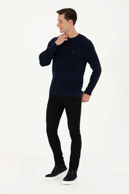 U. S. Polo Assn Мужской темно-синий свитер - U.s. polo assn фото 11